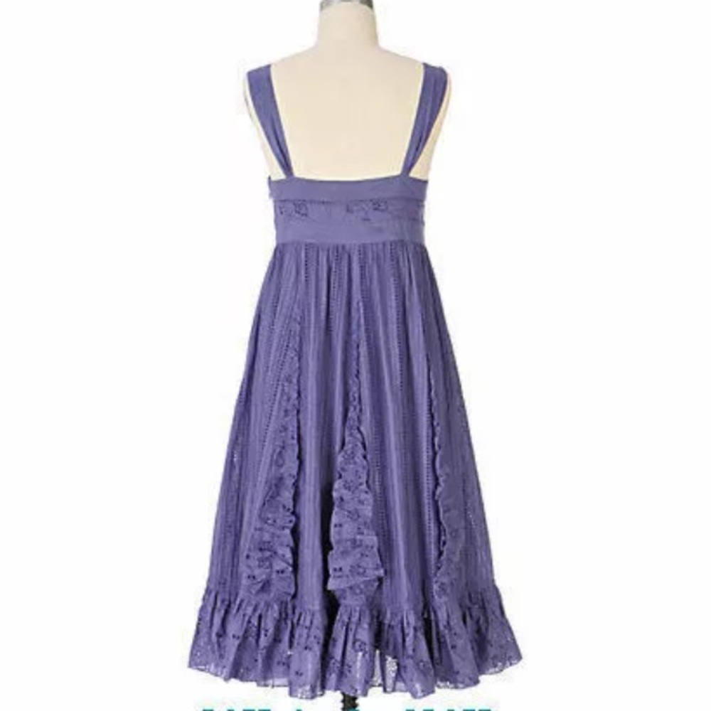 Anthropologie Lithe Savannah Eyelet Dress - Picture 2 of 6